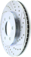 Load image into Gallery viewer, StopTech 02-06 Ford Expedition / 02-06 Lincoln Navigator Sport Slotted &amp; Drilled Front Left Rotor