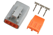 Load image into Gallery viewer, Haltech Male Deutsch DTM-3 Connector 7.5 Amp Plug &amp; Pins