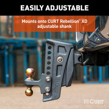 Load image into Gallery viewer, Curt Replacement Rebellion XD Adjustable Dual Ball 2in &amp; 2-5/16in