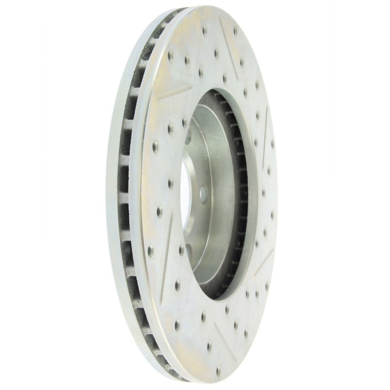 StopTech Select Sport 96-97 Ford Thunderbird Slotted and Drilled Right Front Rotor