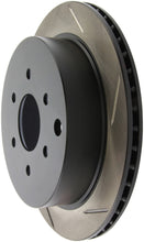 Load image into Gallery viewer, StopTech Power Slot 05-09 Nissan Frontier/ Xterra Slotted Left Rear Rotor