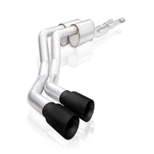 Load image into Gallery viewer, Stainless Works 2014+ Toyota Tundra 5.7L Redline Series Cat-Back Exhaust w/Black Tips