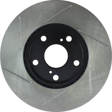 Load image into Gallery viewer, StopTech Power Slot 92-01 Toyota Camry 6cyl / 97-01 Lexus E Series Front Left SportStop Slotted Rot