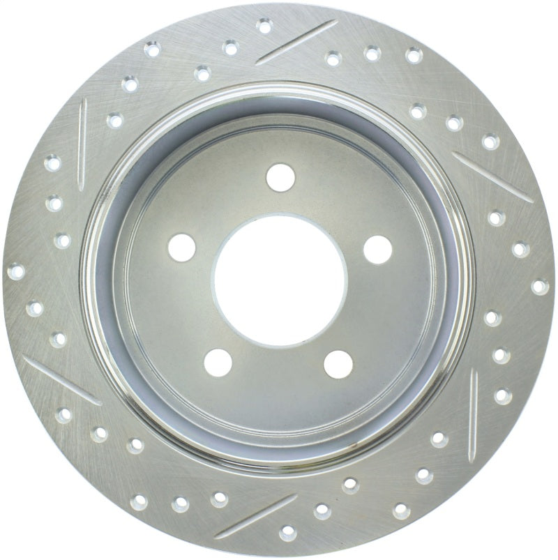 StopTech 95-02 Ford Explorer / 97-01 Mercury Mountaineer Sport Slotted & Drilled Rear Left Rotor