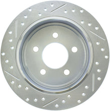 Load image into Gallery viewer, StopTech 95-02 Ford Explorer / 97-01 Mercury Mountaineer Sport Slotted &amp; Drilled Rear Left Rotor