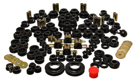 Energy Suspension 97-06 Jeep Wrangler TJ Black Hyper-Flex Master Bushing Set - GTR Auto