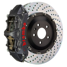 Load image into Gallery viewer, Brembo 14-20 F-Type S (Excl RWD) Fr GTS BBK 6Pist Cast 405x34 2pc Rotor Drilled-Black HA
