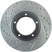 Load image into Gallery viewer, StopTech 95-04 Toyota Tacoma Right Front Slotted &amp; Drilled Rotor