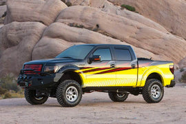 Fabtech 09-13 Ford F150 4WD 6in Perf Sys Gen II w/Dlss 2.5 C/O Resi & Rr Dlss