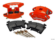 Load image into Gallery viewer, Wilwood D154 Front Caliper Kit - Red 1.62 / 1.62in Piston 0.81in Rotor