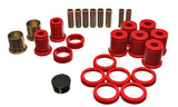 Energy Suspension 80-96 Buick / 78-96 Chevy  / 80-92 Olds Red Rear End Control Arm Bushing Ste