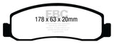 EBC 08-10 Ford F250 (inc Super Duty) 5.4 (2WD) Ultimax2 Front Brake Pads