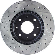 Load image into Gallery viewer, StopTech Sport Drilled &amp; Slotted Rotor - Rear Left