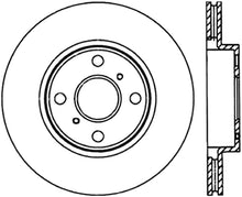 Load image into Gallery viewer, StopTech Sport Slotted (CRYO) 99-05 Toyota MR2 Spyder Front Left Slotted Rotor