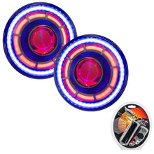 Load image into Gallery viewer, ORACLE Lighting 0718 Jeep Wrangler JK Oculus 7in ColorSHIFT Bi-LED Projector Headlights