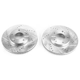 Power Stop 07-10 Kia Rondo Front Evolution Drilled & Slotted Rotors - Pair