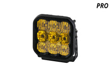 Load image into Gallery viewer, Diode Dynamics SS5 LED Pod Pro - Yellow Flood (Single)