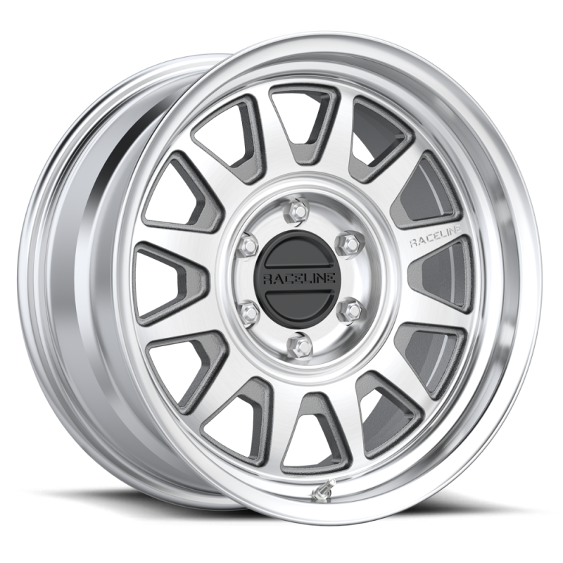 Raceline 952MC Aero 17x8.5in / 5x127 BP / 0mm Offset / 78.1mm Bore - Machined Wheel