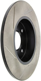 StopTech Power Slot 03-06 Sentra Spec V w/ Brembo SportStop Slotted Rear Left Rotor