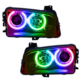 Oracle 08-10 Dodge Charger SMD HL (HID) - ColorSHIFT w/ 2.0 Controller