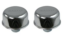 Load image into Gallery viewer, Moroso Valve Cover Breather - 1.22in Diameter - One Piece Push-In Type - Chrome Plated - 2 Pack