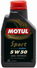 Load image into Gallery viewer, Motul 1L Synthetic Engine Oil Sport 5W50 API SM/CF