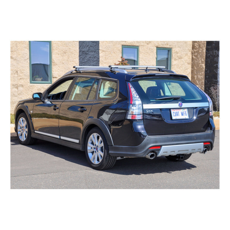 Curt 06-11 Saab 9-3 Sport Wagon (w/Dual Exhaust) Class 1 Hitch w/Pin & Clip Old-Style Ball Mount