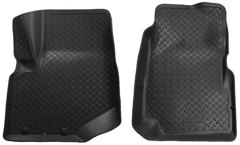 Husky Liners 02-08 GM Trailblazer/Bravada/Envoy/05-08 Saab 9-7X Classic Style Black Floor Liners - GTR Auto