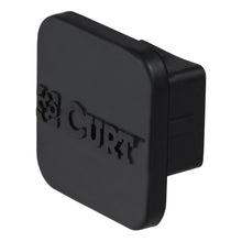 Load image into Gallery viewer, Curt 1-1/4in Rubber Hitch Tube Cover (Packaged)