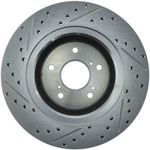 Load image into Gallery viewer, StopTech Select Sport Drilled &amp; Slotted Rotor - Front Left