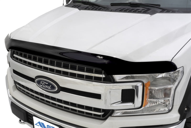 AVS 15-20 Ford F-150 (Excl. Raptor) High Profile Bugflector II Hood Shield - Smoke