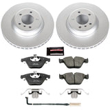 Power Stop 2010 BMW 335i xDrive Front Z23 Evolution Sport Coated Brake Kit