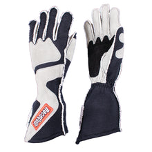 Load image into Gallery viewer, RaceQuip SFI-5 Gray/Black XL Outseam Angle Cut Glove