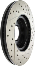 Load image into Gallery viewer, StopTech Mazda Mazda3 Slotted &amp; Drilled Right Front Rotor