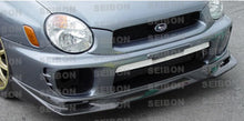 Load image into Gallery viewer, Seibon 02-03 Subaru WRX GD Carbon Fiber Front Lip