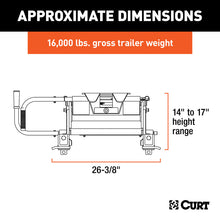 Load image into Gallery viewer, Curt E16 5th Wheel Hitch w/Roller