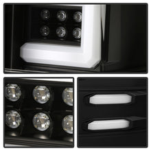 Load image into Gallery viewer, Spyder Chevy 1500 14-16 Light Bar LED Tail Lights All Blk ALT-YD-CS14-LBLED-BKV2
