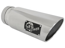 Load image into Gallery viewer, aFe MACHForce-Xp 5in Inlet x 6in Outlet x 15in length Polished Exhaust Tip