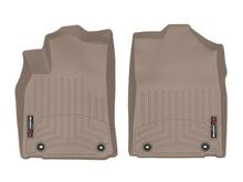 Load image into Gallery viewer, WeatherTech 2016+ Lexus ES Front FloorLiner - Tan