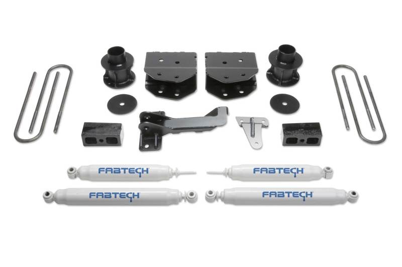 Fabtech 05-07 Ford F250/350 4WD 4in Budget Sys w/Perf Shocks