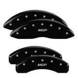 MGP 4 Caliper Covers Engraved F & R 100 Anniversary Black Finish Silver Char 2019 Chevrolet Equinox