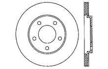 Load image into Gallery viewer, StopTech 05-10 Ford Mustang V6 4.0L / GT V8 4.6L Drilled Left Rear CRYO Rotor