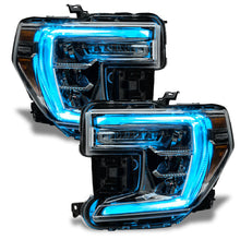 Load image into Gallery viewer, Oracle 19-21 GMC Sierra 1500 RGB+W Headlight DRL Upgrade Kit - ColorSHIFT w/o Cntrl