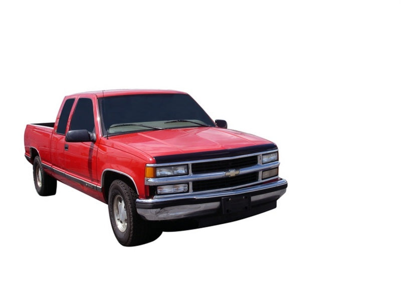 AVS 88-99 Chevy CK Aeroskin Low Profile Acrylic Hood Shield - Smoke