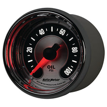 Load image into Gallery viewer, Autometer American Muscle 52mm Full Sweep Electric 0-100 PSI Oil Pressure Gauge