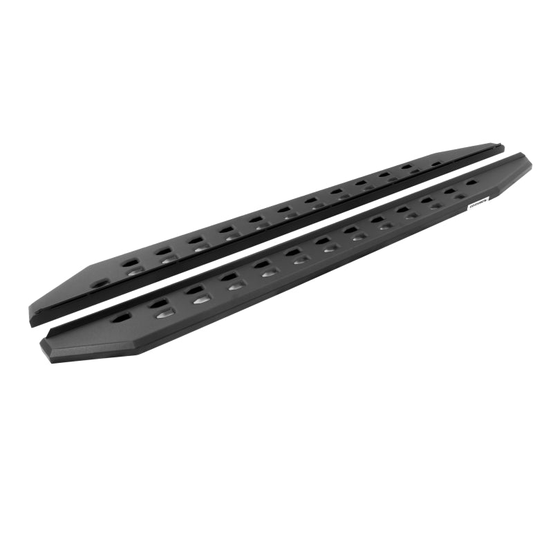 Go Rhino RB20 Slim Running Boards - Universal 73in. - Bedliner Coating - GTR Auto