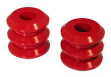 Load image into Gallery viewer, Prothane Universal Coil Spring Inserts - 3.5in High - Red