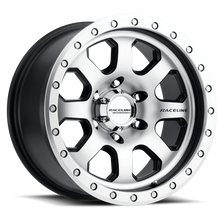 Load image into Gallery viewer, Raceline 929M Avenger 17x9in / 8x165.1 BP / 20mm Offset / 130.81mm Bore - Black &amp; Machined Wheel