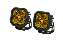 Load image into Gallery viewer, Diode Dynamics SS3 LED Pod Sport - Yellow Spot Standard (Pair)