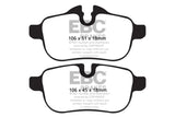 EBC 09+ BMW Z4 3.0 (E89) Redstuff Rear Brake Pads